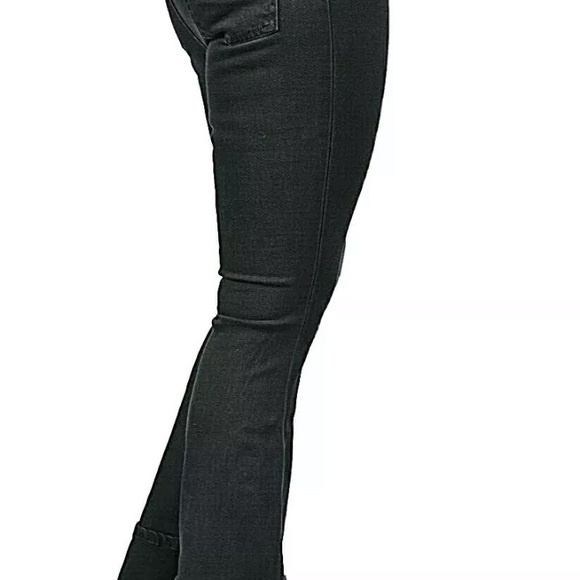 ❣️ NWT Italia  TAKUTEA Taringa jeans Black with cuffs / trendy - Picture 4 of 8